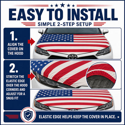 Universal American Hood Flag Cover product image 2