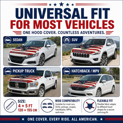 Universal American Hood Flag Cover product image 3