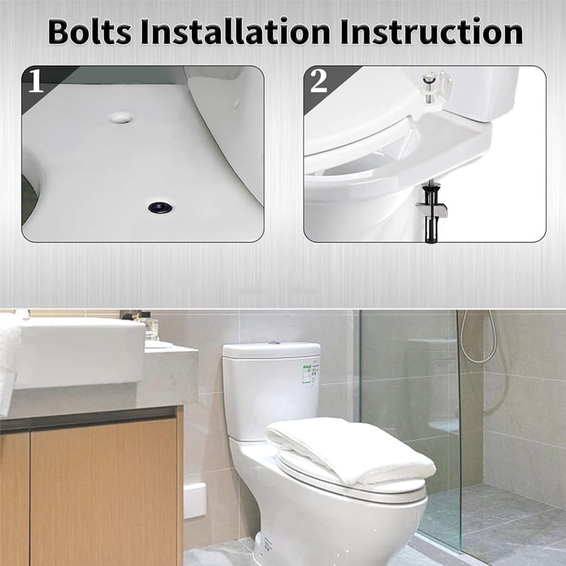 ✨Heavy Duty Toilet Seat Fastener Bolt Kit🚽
